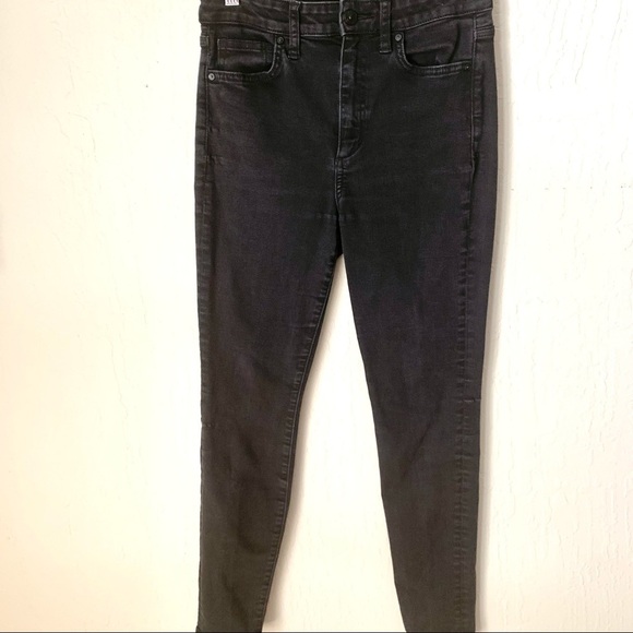 JOE’S JEANS High Rise Black Skinny Ankle Jeans Size 26 - Picture 10 of 13